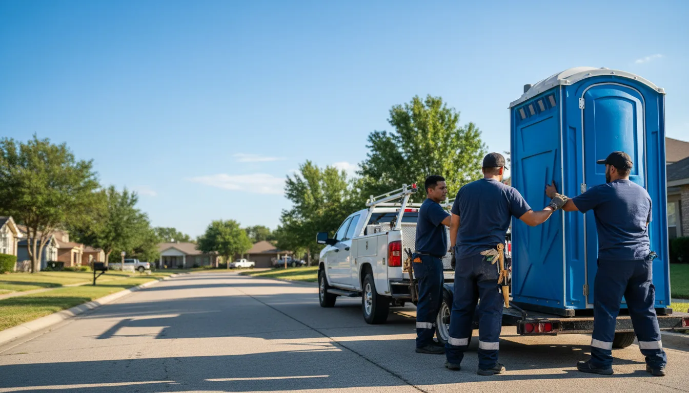 Portable Toilet Rental in Eddy, TX near me